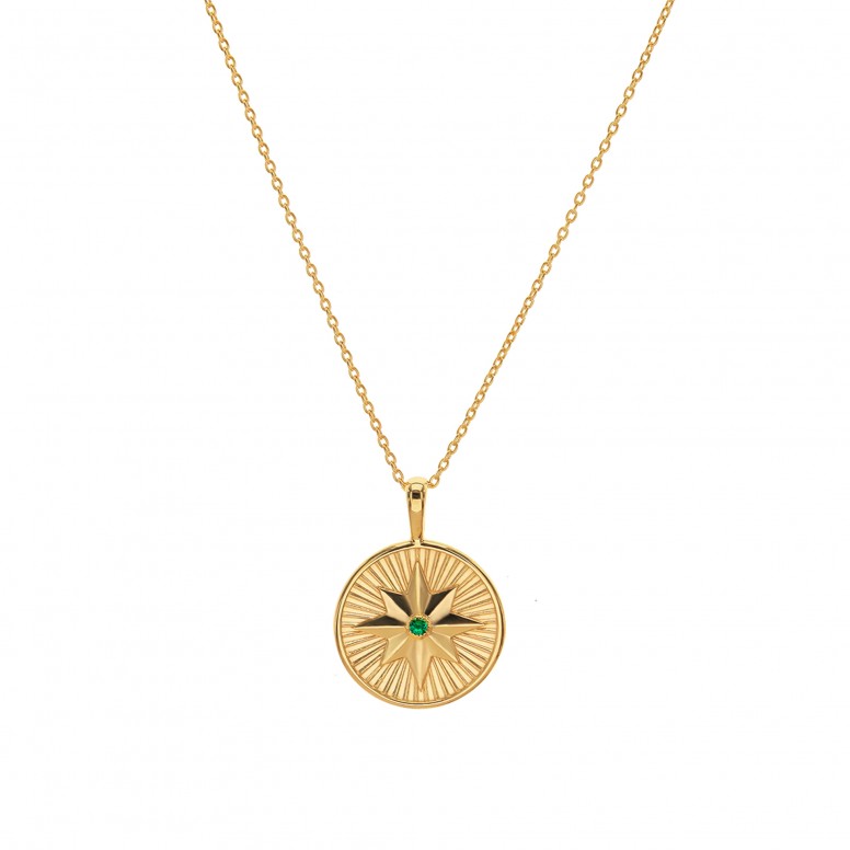 Green Star Necklace