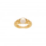 Anel Trionfo Pearl Gold