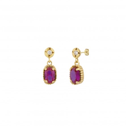 Vibrant Color Earrings