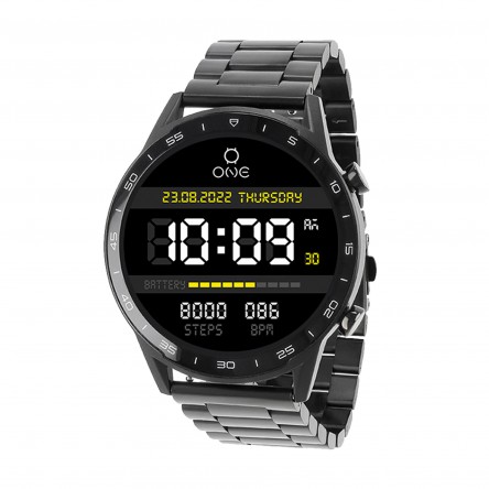 ForceFul Black Smartwatch