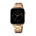 Relgio Smartwatch Squarely Rose Gold