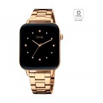 Relógio Smartwatch Squarely Rose Gold