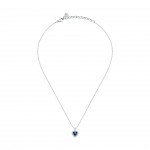 Tesori Heart Blue Necklace