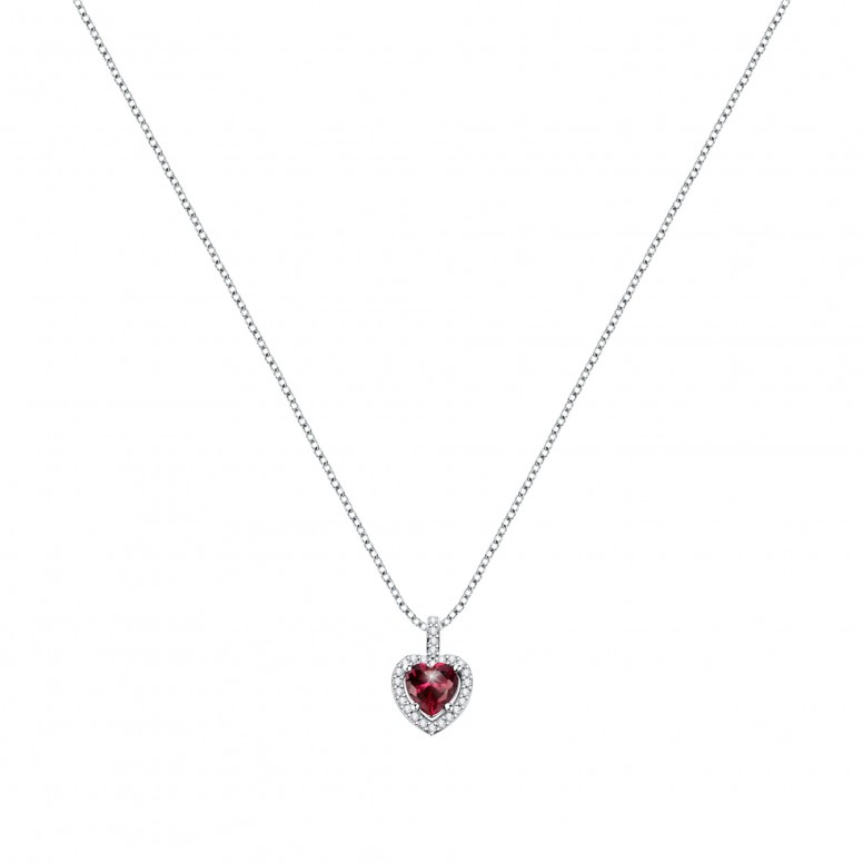 Collar Tesori Heart Ruby