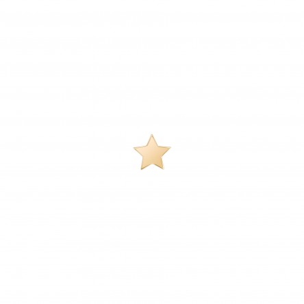Brinco Único Mix & Match Star Gold