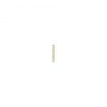 Mix & Match Line Gold Single Earring