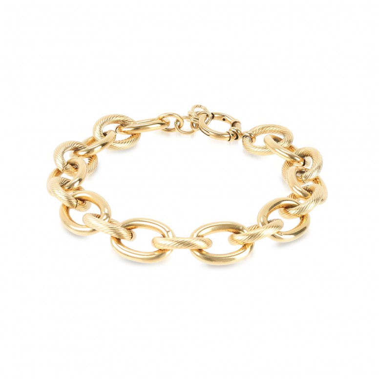 Link Connections Gold Bracelet