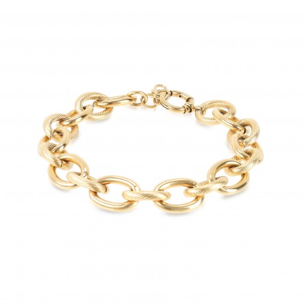 Link Connections Gold Bracelet