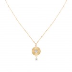 Contrast Gold Necklace