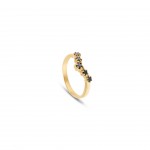 Anillo Contrast Dorado