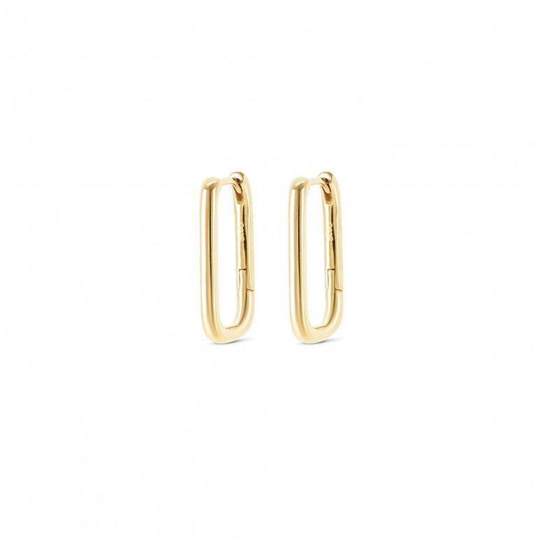 Squared Elegance Hoops