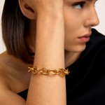 Link Connections Gold Bracelet