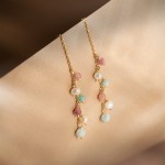 Fun Colorful Stones Earrings