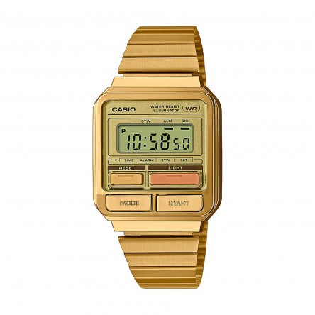 Vintage Edgy Gold Watch