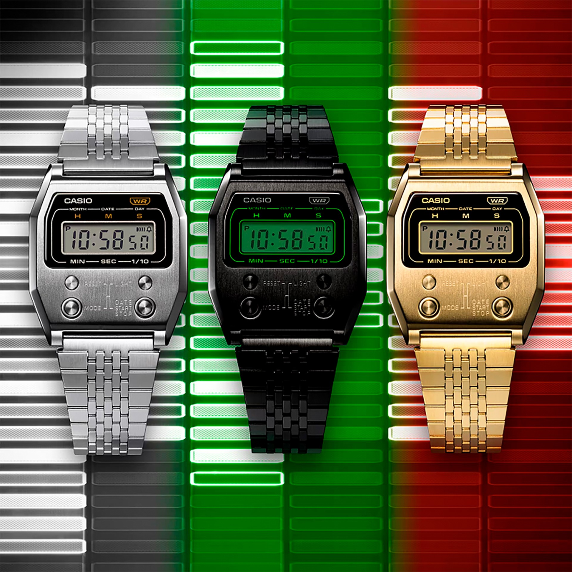 Relógio Vintage Edgy Dourado