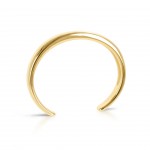 Infinity Glossy Gold Bracelet