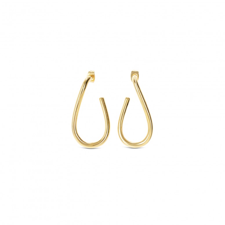 Pendientes Infinity Long Gold