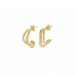 Pendientes Infinity Double Gold