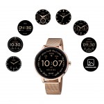 Relgio Smartwatch QueenCall Rose Gold
