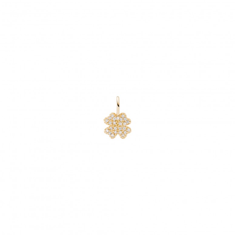 Colgante Clover Oro 14K