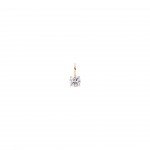 Pendente Solitaire Ouro 14K