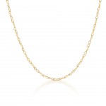 Infinity Enlace Gold Necklace