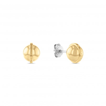 Spheres Golden Earrings