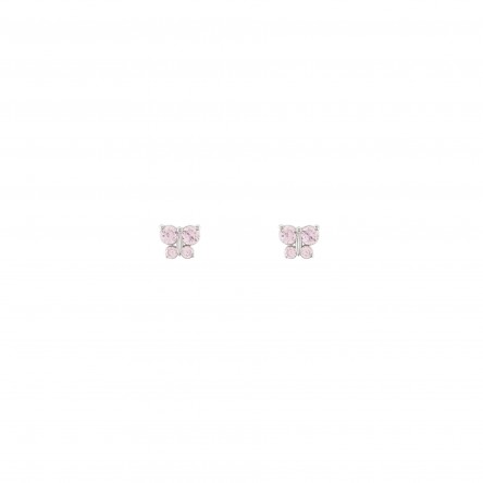 Pendientes Mini Me Pink Butterfly