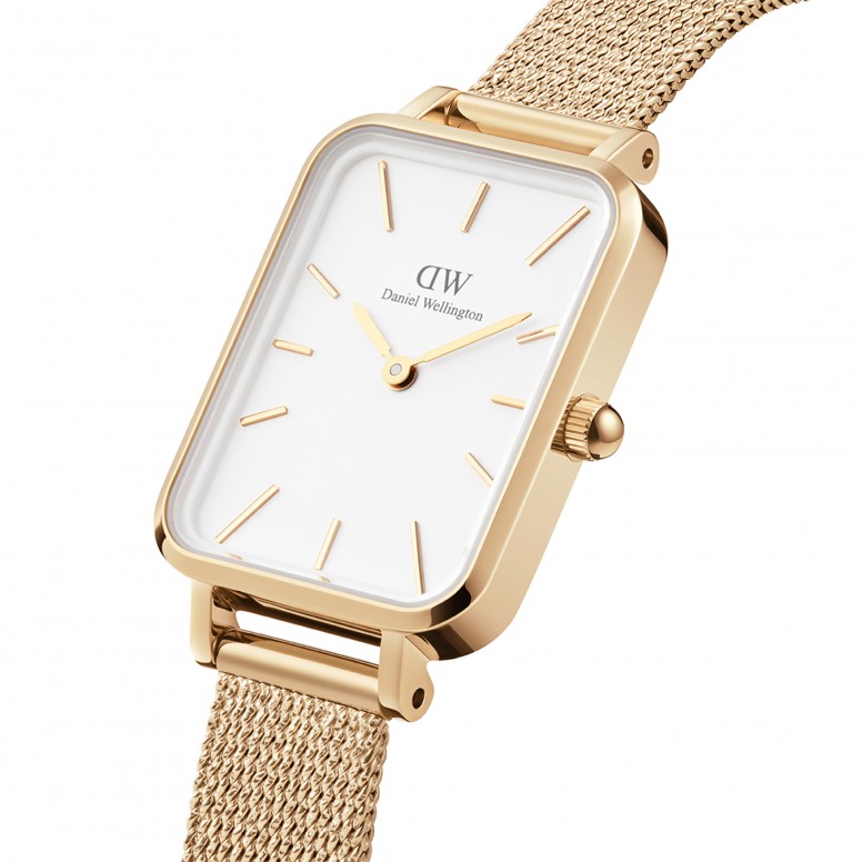 Quadro Pressed Evergold Watch