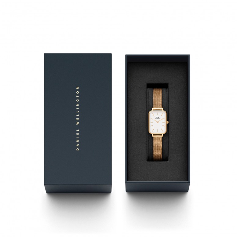 Quadro Pressed Evergold Watch