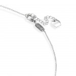 Silver Frost Crystal Necklace