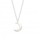 Moon Mother of Pearl Necklace