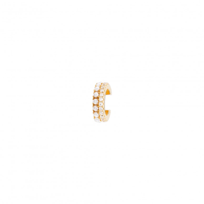 Ear Cuff Classy & Chic Double Line Gold