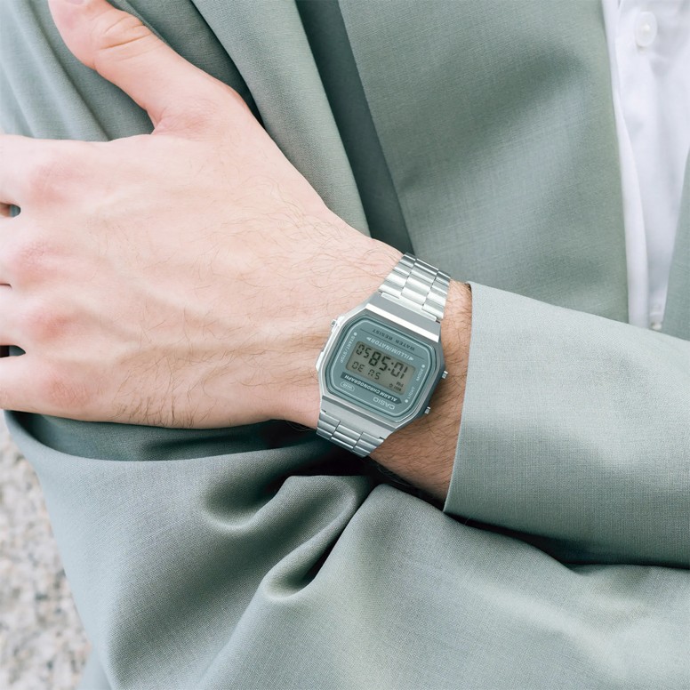 Rel�gio Vintage Iconic Prateado