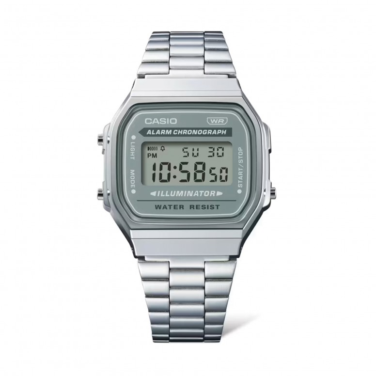 Rel�gio Vintage Iconic Prateado