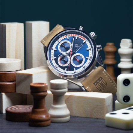 Atlantic City Brown Watch