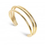 Luminous Triple Gold Bracelet