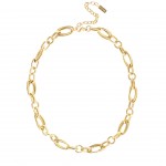 Luminous Solid Gold Necklace