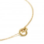 Colar Luminous Circle Dourado