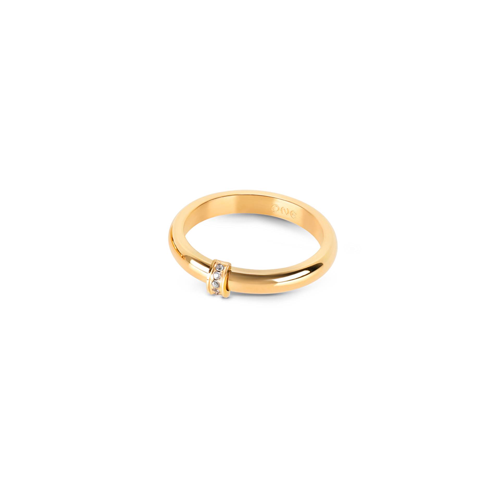 Luminous Crystal Ring Set