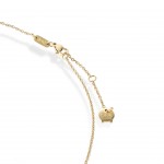 Colar Contrast Crystal Dourado