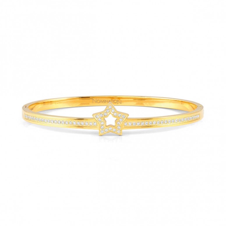 Pulsera Pretty Bangles Estrella Dorada