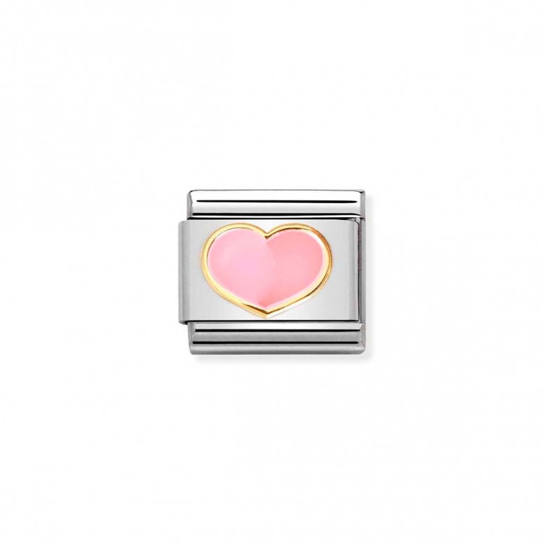 Charm Link Composable Corazn Rosa