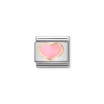 Charm Link Composable Corazn Rosa