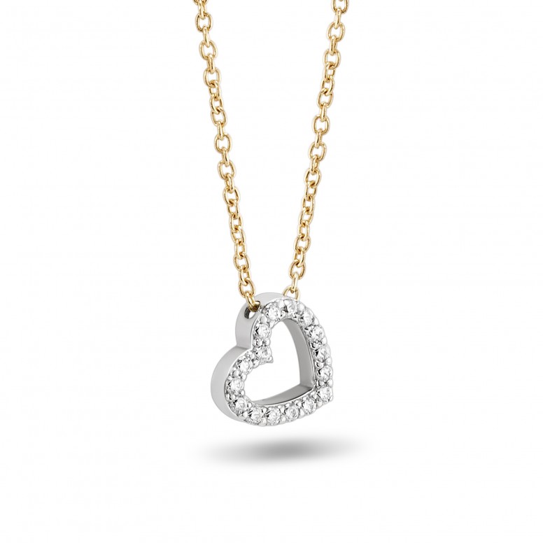 Colar One Heart I Ouro 18K
