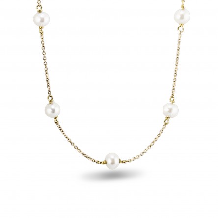 Collar Pearls I Oro 18K