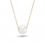 Colar Simple Pearl Ouro 18K