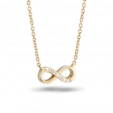 Colar Infinity Ouro 18K