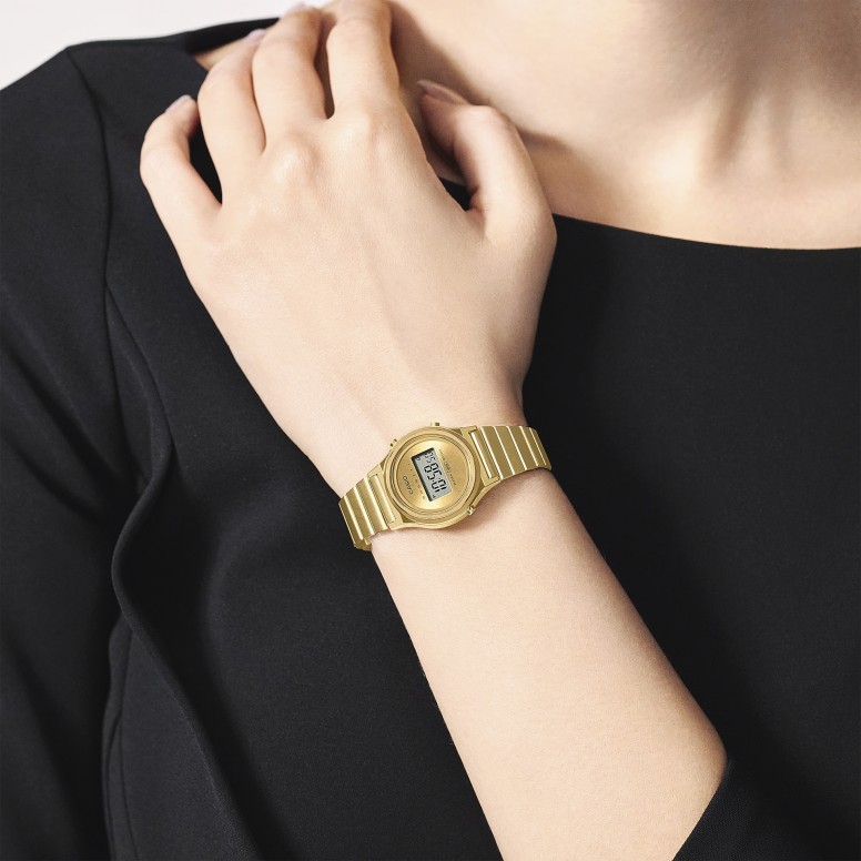Reloj Vintage Mini Dorado