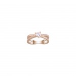 Heart Solitaire Rose Gold Ring